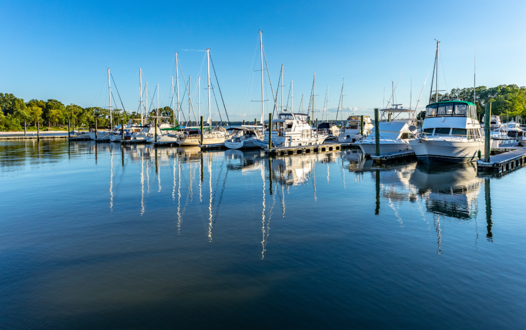 Slips Boat Slips, Wet Slips, Transient Slips York River Yacht Haven in VA