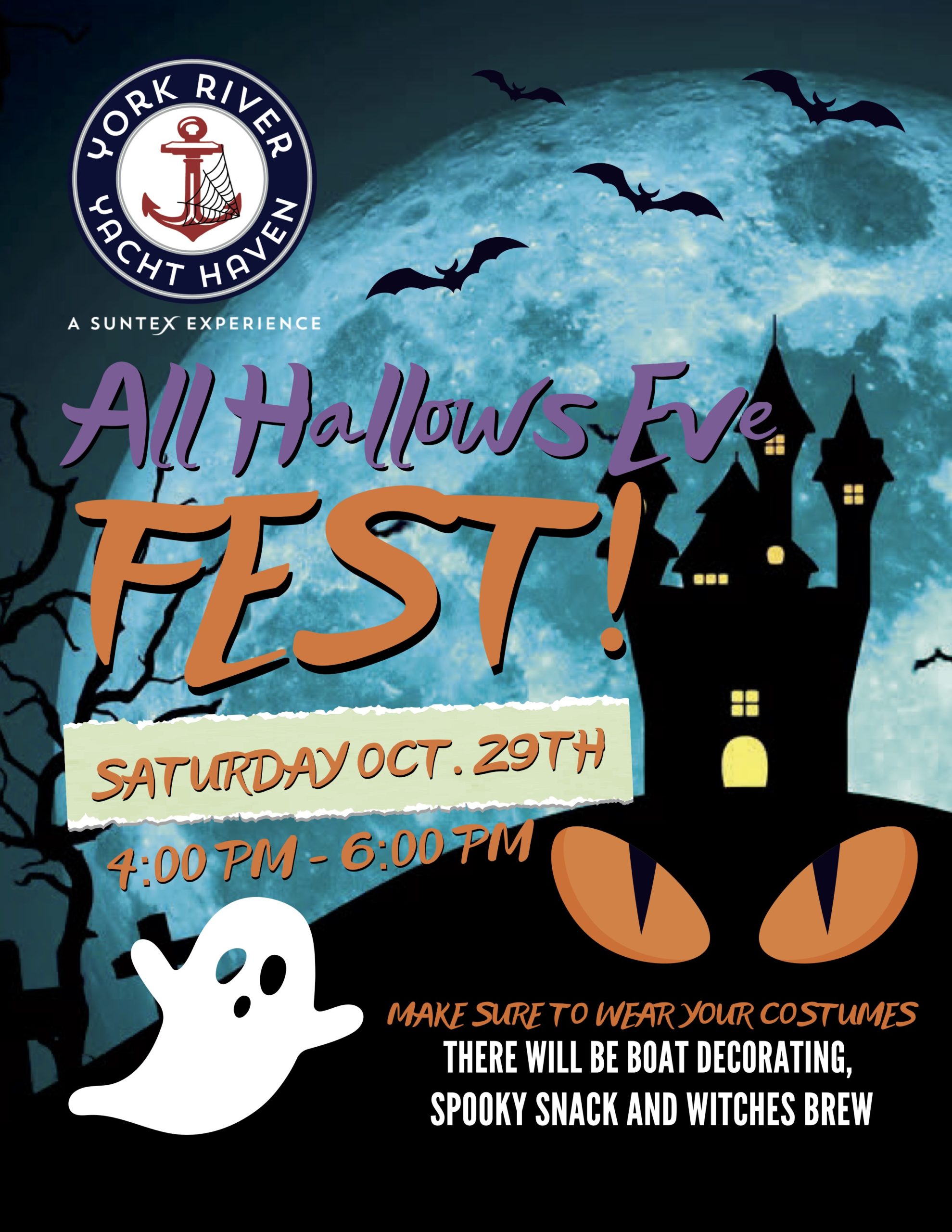 All Hallows Eve Event at York River Yacht Haven