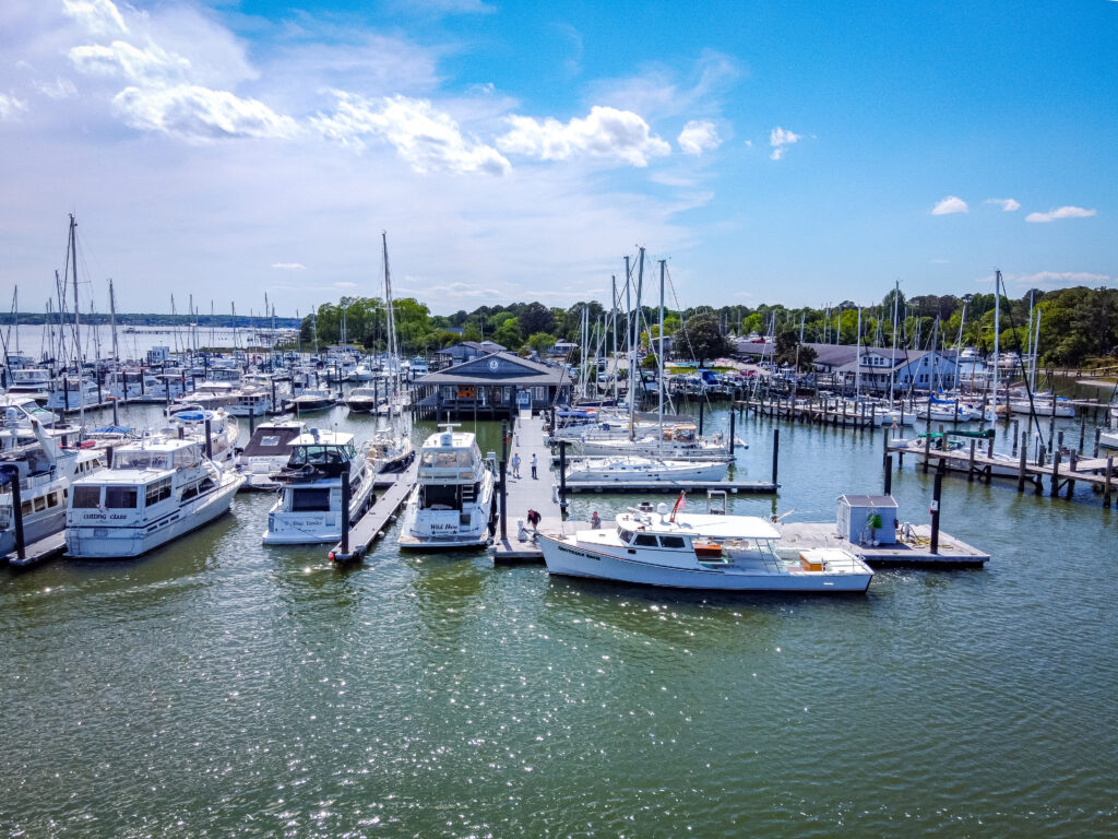 Slips Boat Slips, Wet Slips, Transient Slips York River Yacht Haven in VA